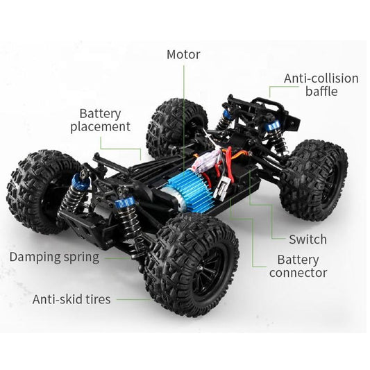 Electric Waterproof Truggy Remote Control Truck