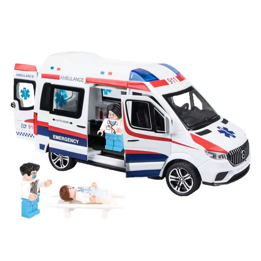 Mercedes Benz Ambulance Van 1:24 Diecast Scale Model Car