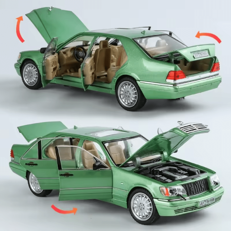 Mercedes-benz W140 320sel Scale Model Diecast Metalcar