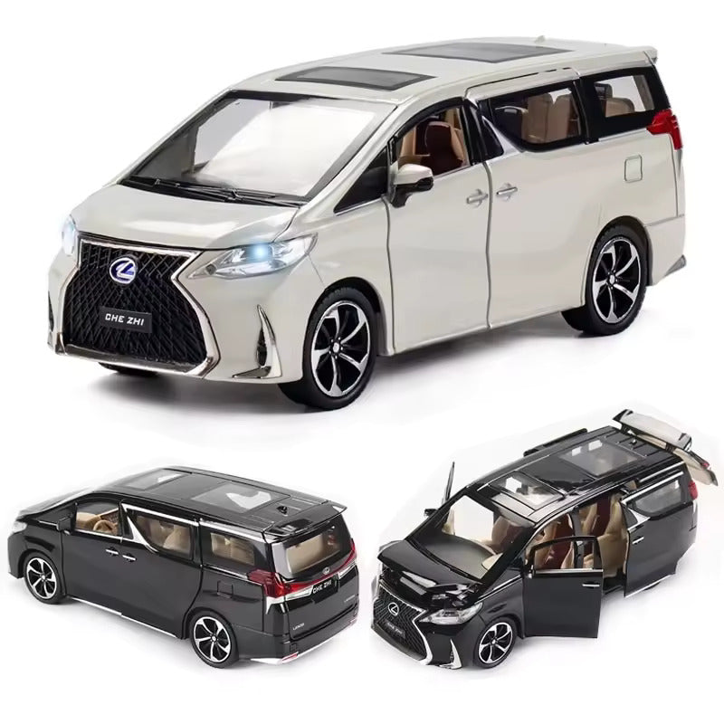 Toyota Lexus Lm300 1:24 Diecast Scale Model Car