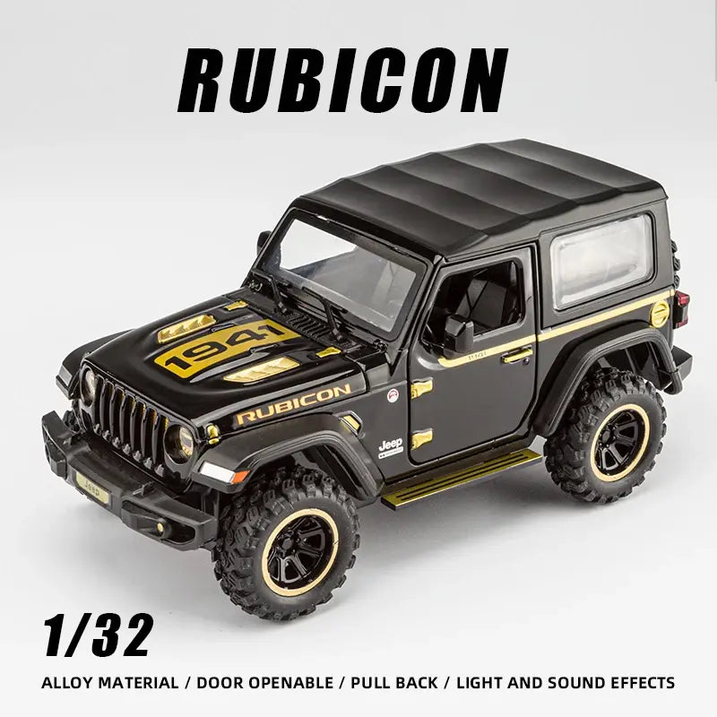 Wrangler Rubicon Thar Jeep Scale Model Diecast Metalcar - All Size