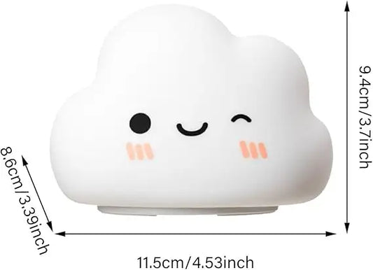 Cloud Shape Silicone Pat Lamp