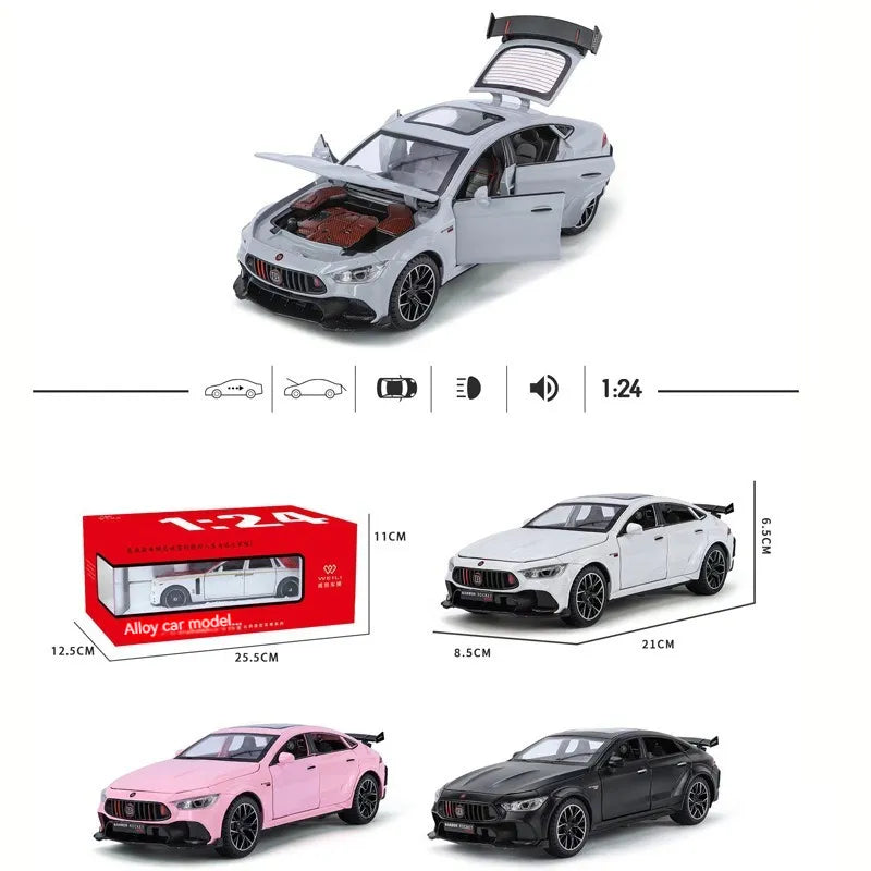 Mercedes Brabus Amg Rocket 900 Scale Model Diecast Metalcar - All Size