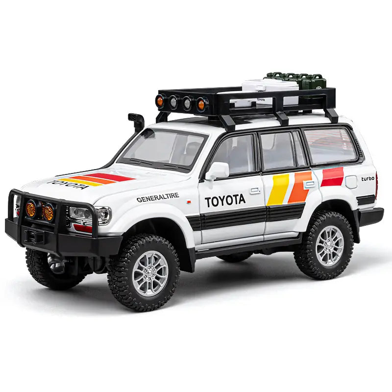 Toyota Land Cruiser LC80 Scale Model Diecast Metalcar