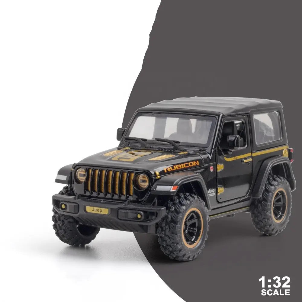 Wrangler Rubicon Thar Jeep Scale Model Diecast Metalcar - All Size