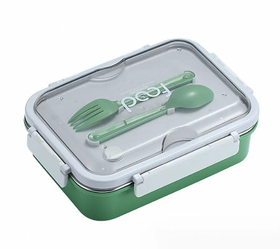 3 Compartment Stainless Steel Insulated Lunch Box for Kids