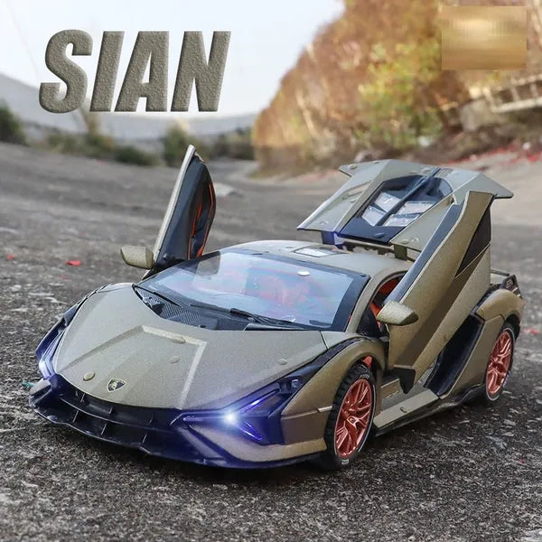 Lamborghini Sian Scale Model Diecast Metalcar - All Size