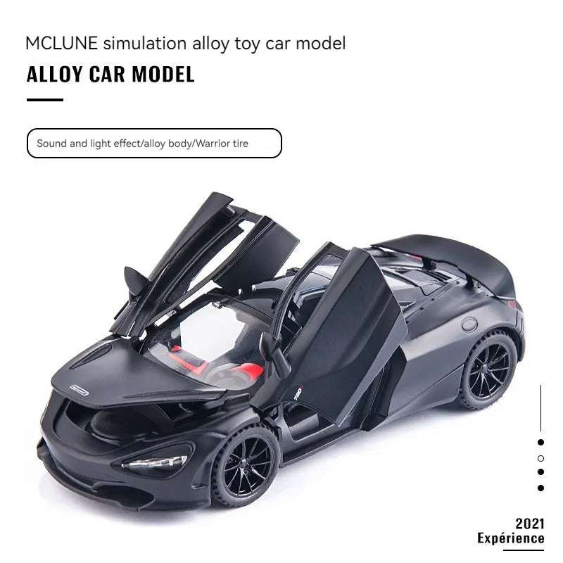 Mc Laren 720s Scale Model Diecast Metalcar - All Size
