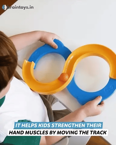 Premium 8 Shape Infinite Loop Interaction Balancing Track Toy Creative - Multicolor