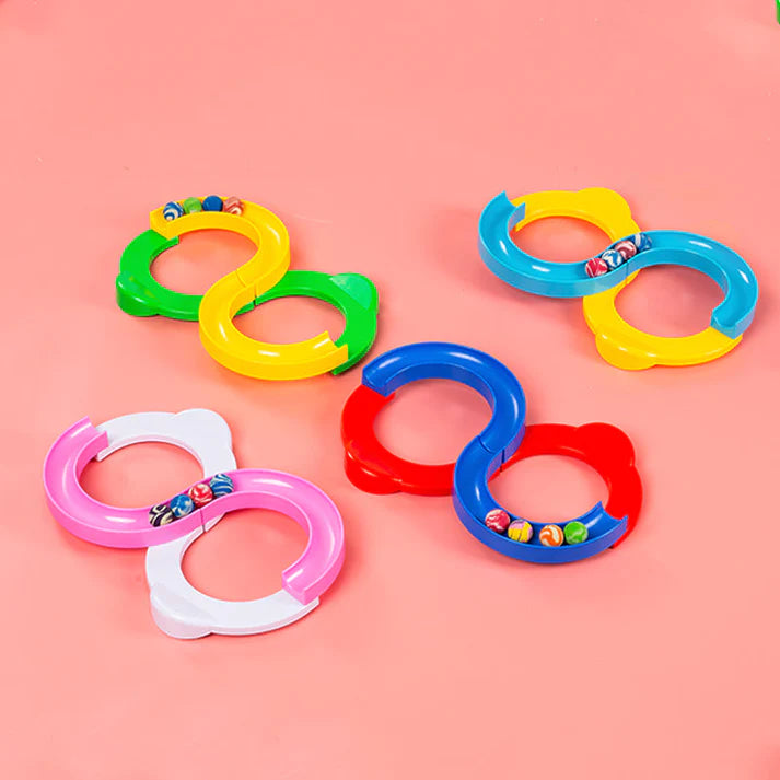 Premium 8 Shape Infinite Loop Interaction Balancing Track Toy Creative - Multicolor