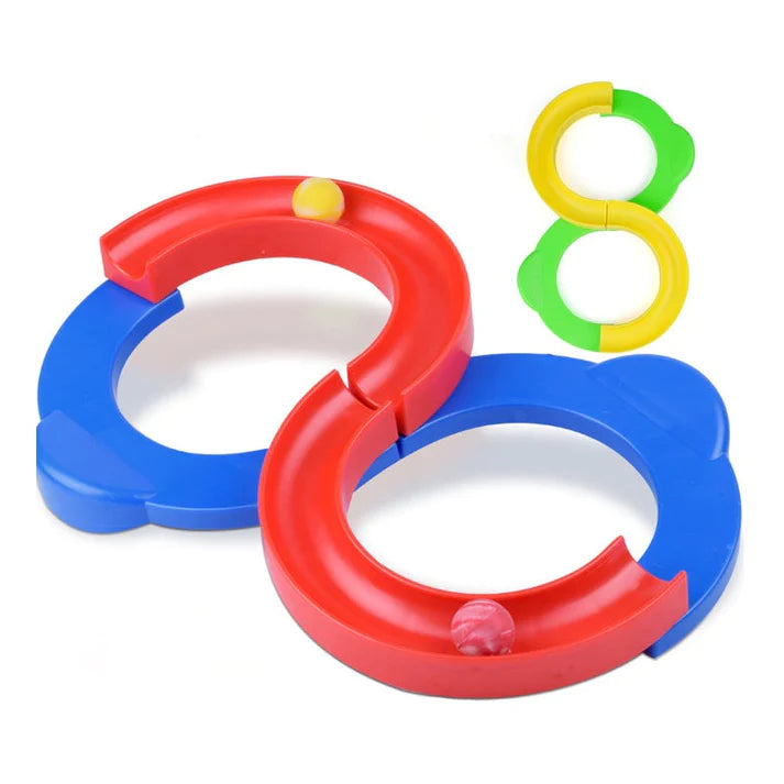 Premium 8 Shape Infinite Loop Interaction Balancing Track Toy Creative - Multicolor