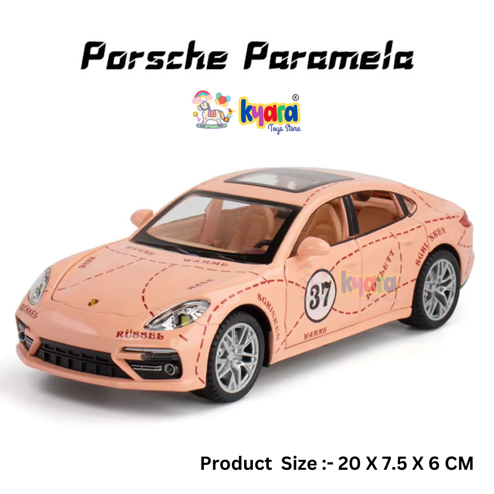 Porsche Panamera Racing Scale Model Diecast Metalcar - All Size