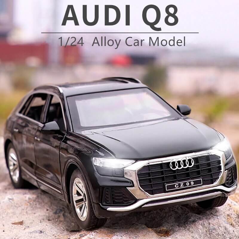 Audi Q8 Scale Model Diecast Metalcar - All Size
