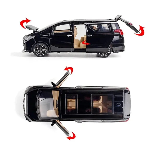 Toyota Alphard Scale Model Diecast Metalcar - All Size