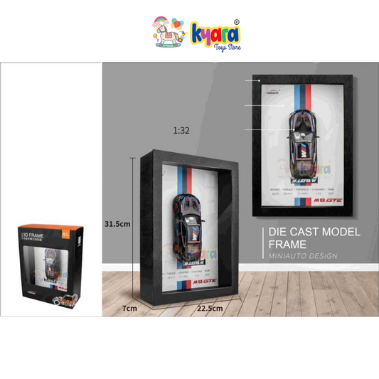 BMW M8 3D Diecast Car Frame