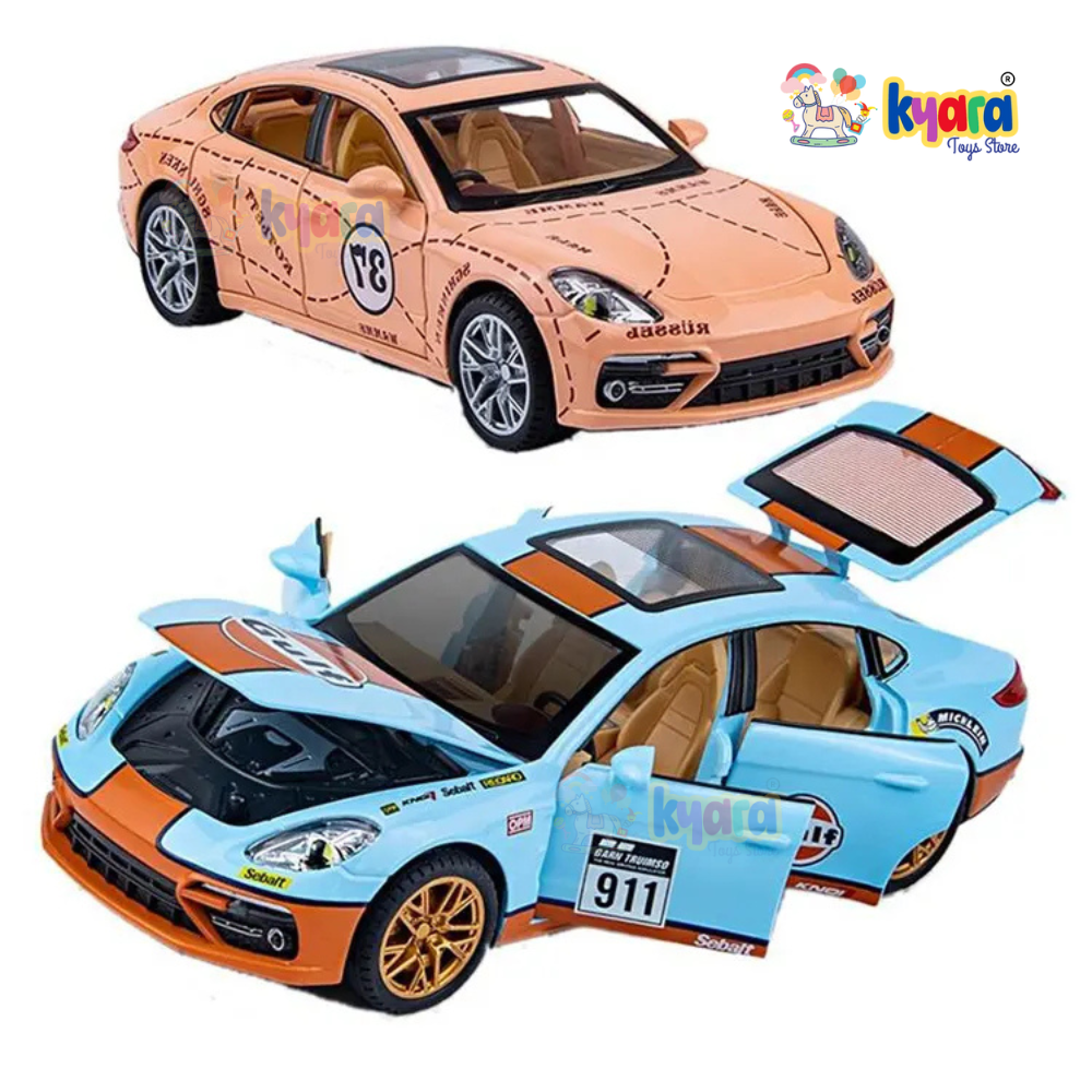 Porsche Panamera Racing Scale Model Diecast Metalcar - All Size