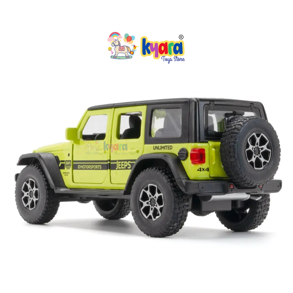 Wrangler Rubicon Thar Jeep Scale Model Metal Car- All Model