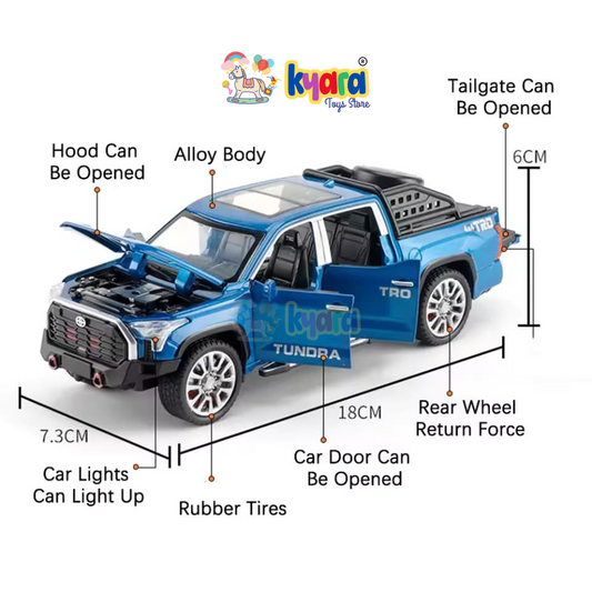 Toyota Tundra Scale Model Diecast Metalcar - All Size