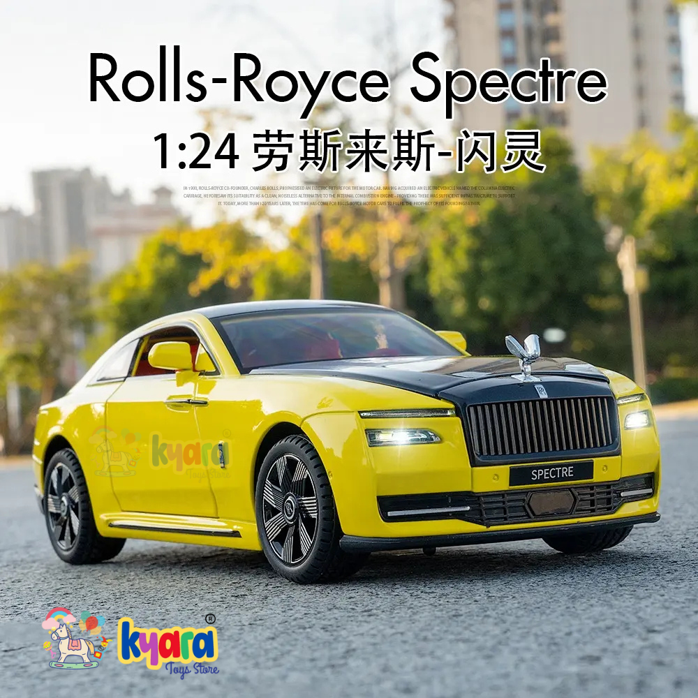 Rolls Royce Spectre Scale Model Diecast Metalcar - All Size