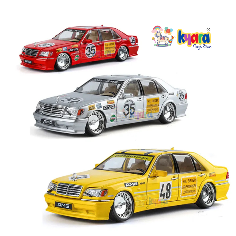 Mercedes Benz W140 300sel Scale Model Diecast Metalcar - All Size