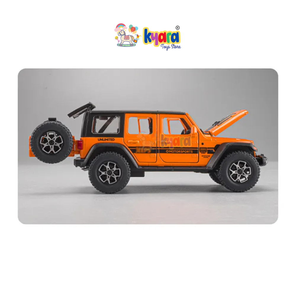 Wrangler Rubicon Thar Jeep Scale Model Metal Car- All Model