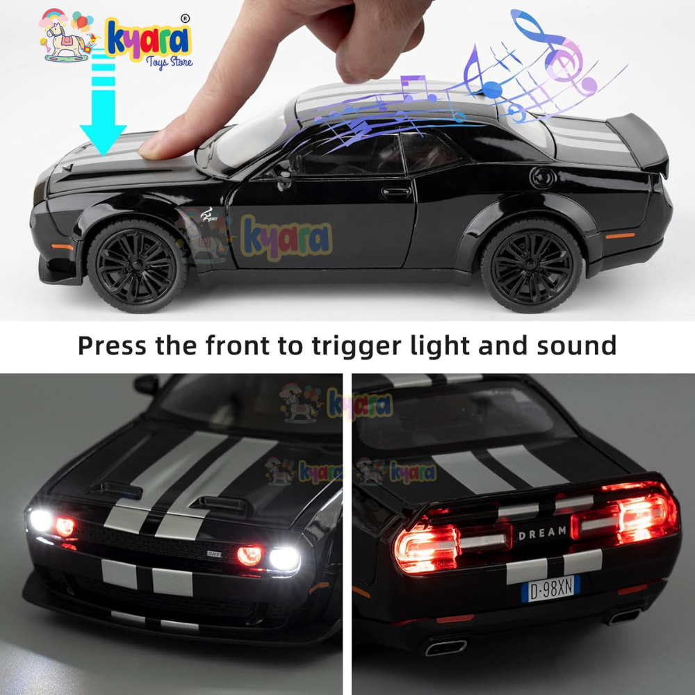 Dodge Challenger SRT Hellcat 1:24 diecast scale model car