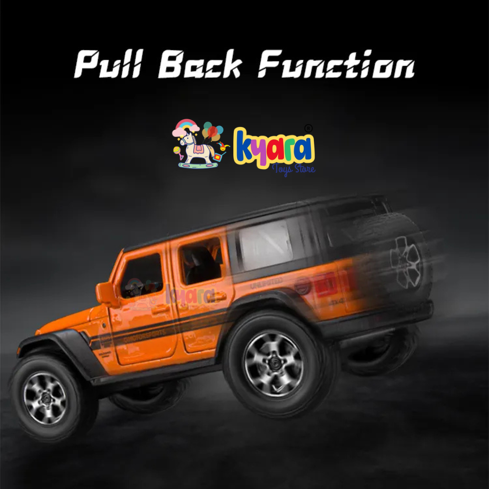 Wrangler Rubicon Thar Jeep Scale Model Metal Car- All Model