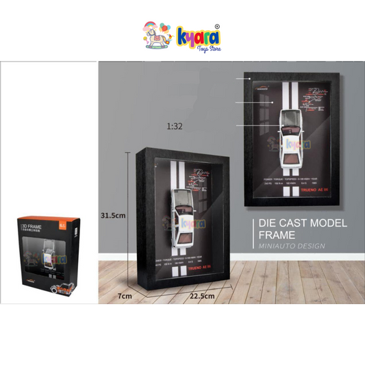 TOYOTA AE 86 3D Diecast Car Frame