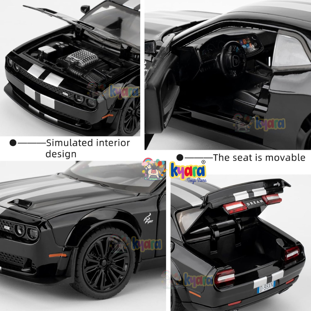 Dodge Challenger SRT Hellcat 1:24 diecast scale model car