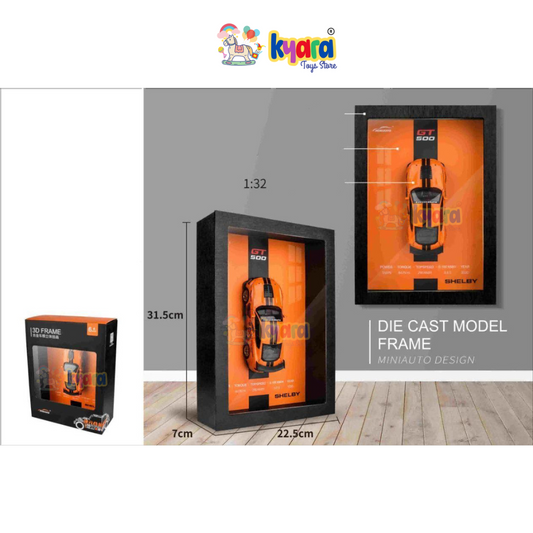 SHELBY 3D Diecast Car Frame