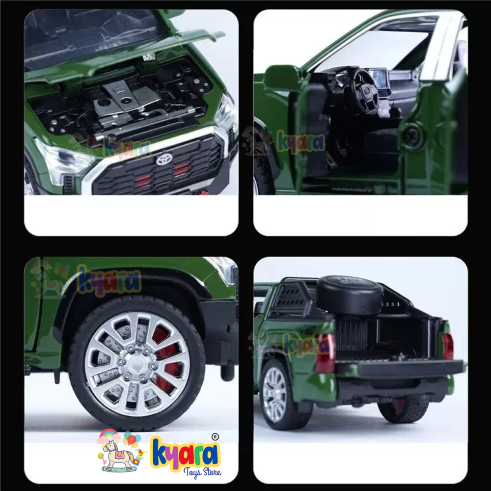 Toyota Tundra Scale Model Diecast Metalcar - All Size