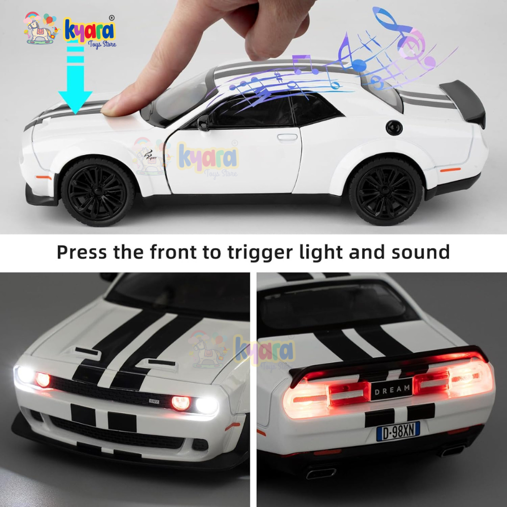Dodge Challenger SRT Hellcat 1:24 diecast scale model car