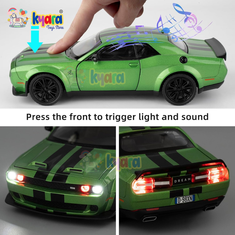 Dodge Challenger SRT Hellcat 1:24 diecast scale model car