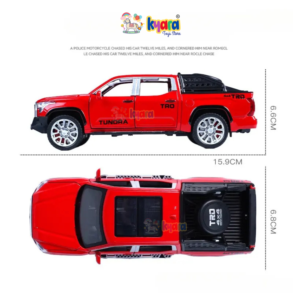 Toyota Tundra Scale Model Diecast Metalcar - All Size