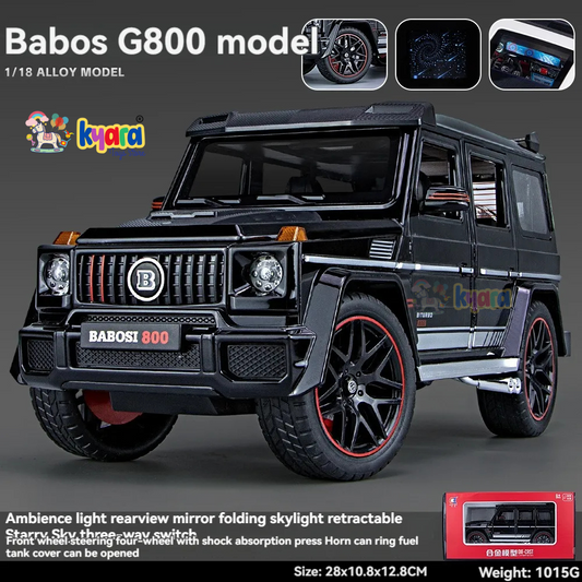 Mercedes-benz G800 124 Scale Model Diecast Metalcar - All Size