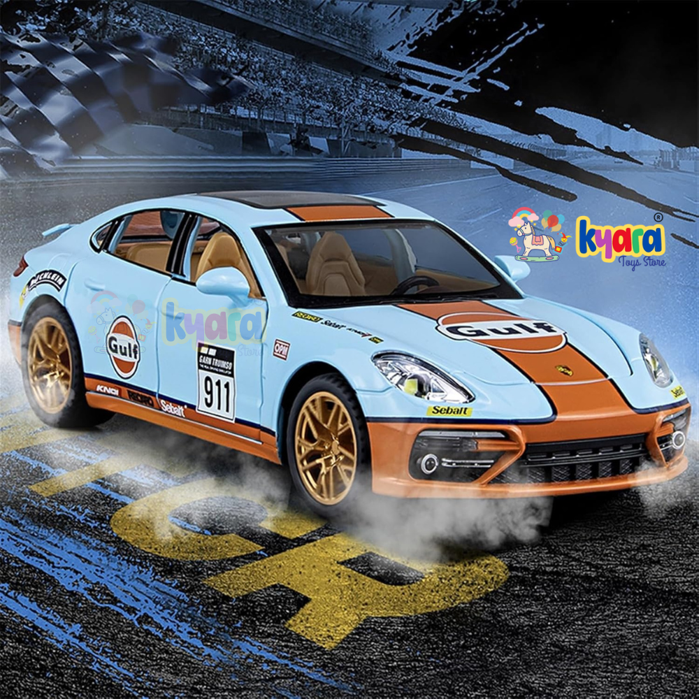 Porsche Panamera Racing Scale Model Diecast Metalcar - All Size