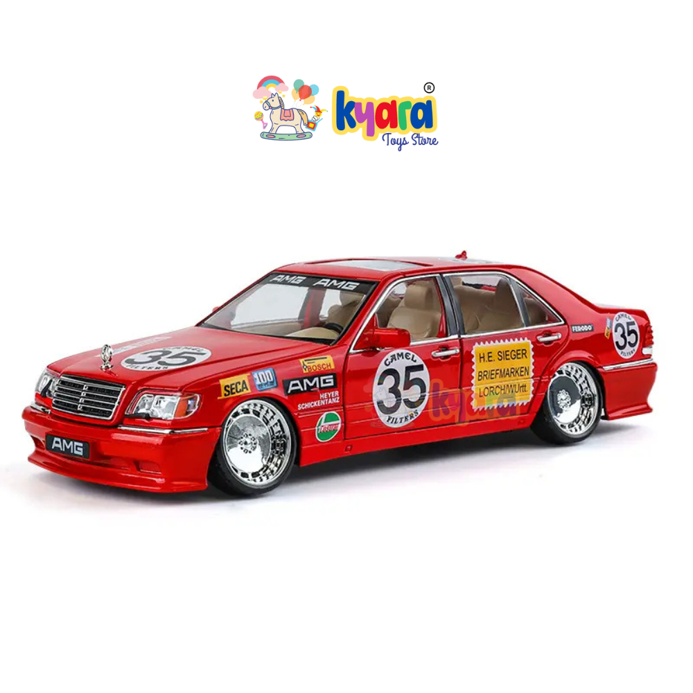 Mercedes Benz W140 300sel Scale Model Diecast Metalcar - All Size
