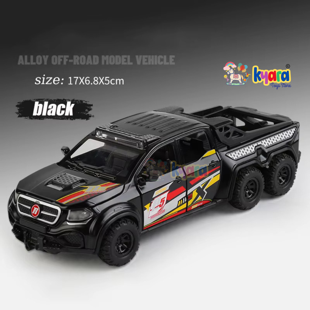 Mercedes Benz 6x6 1:24 Diecast Scale Model Car