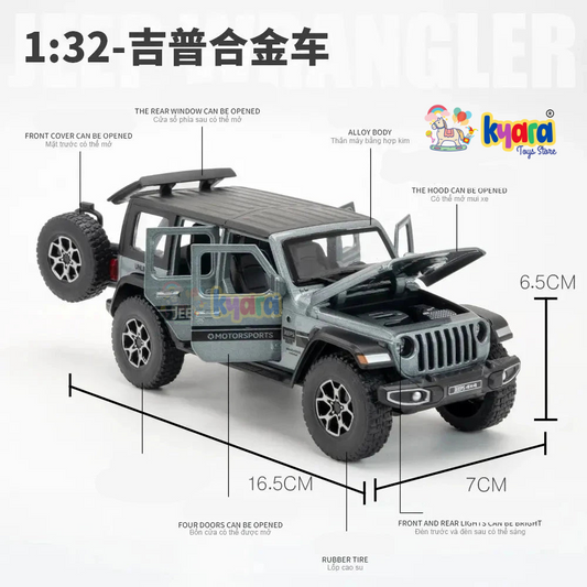 Jeep Wrangler Rubicon Thar 1:24 diecast scale model car collectible