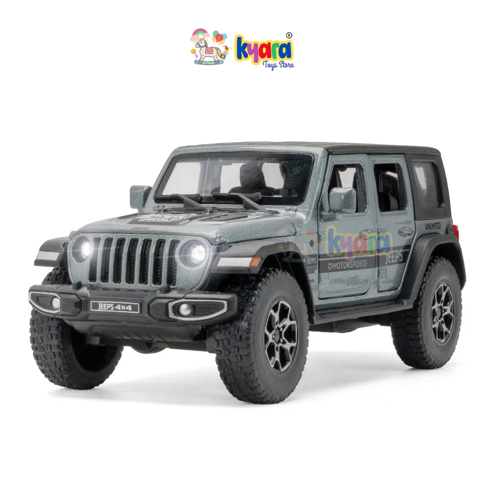 Wrangler Rubicon Thar Jeep Scale Model Metal Car- All Model
