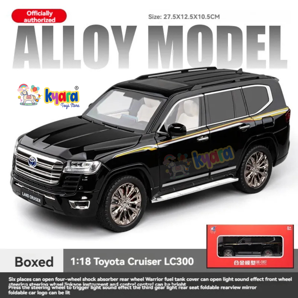 Toyota Land Cruiser LC300 Scale Model Diecast Metalcar