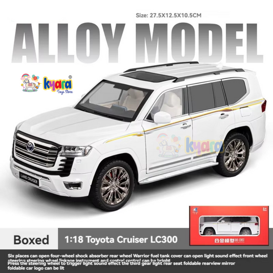 Toyota Land Cruiser LC200 1:24 diecast Scale Model | Assorted Colors
