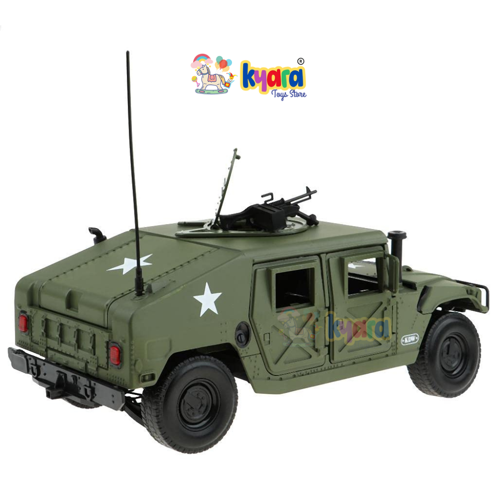 Military Battlefield Hummer Vehicles Scale Model Diecast Metalcar