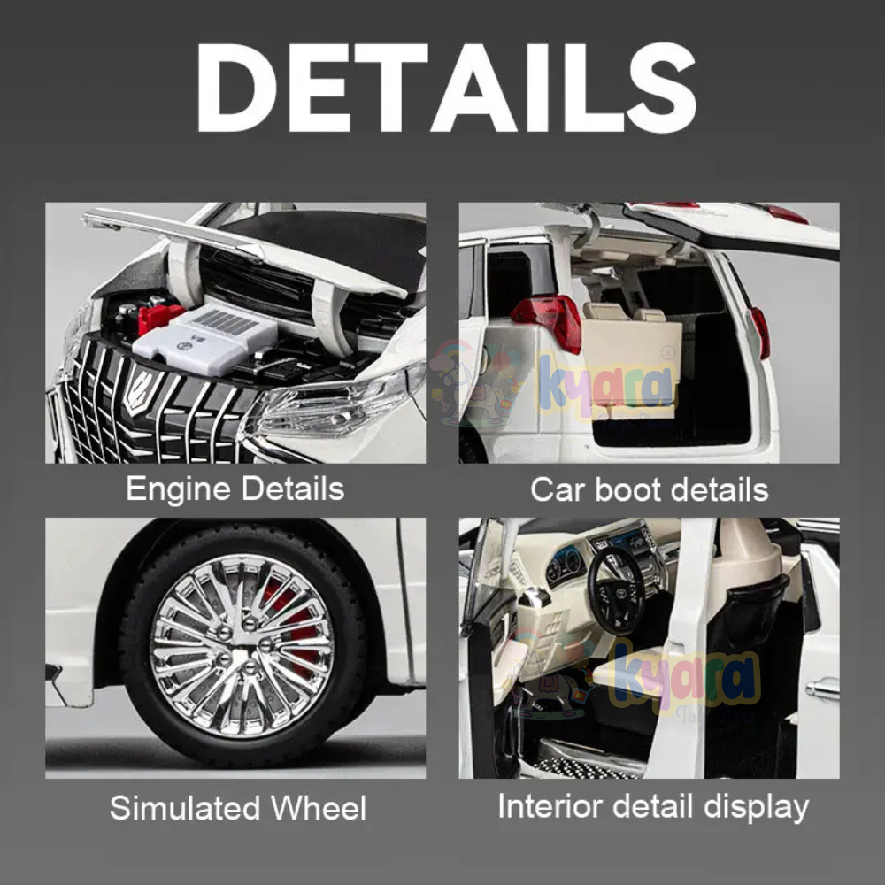 Toyota Alphard Scale Model Diecast Metalcar