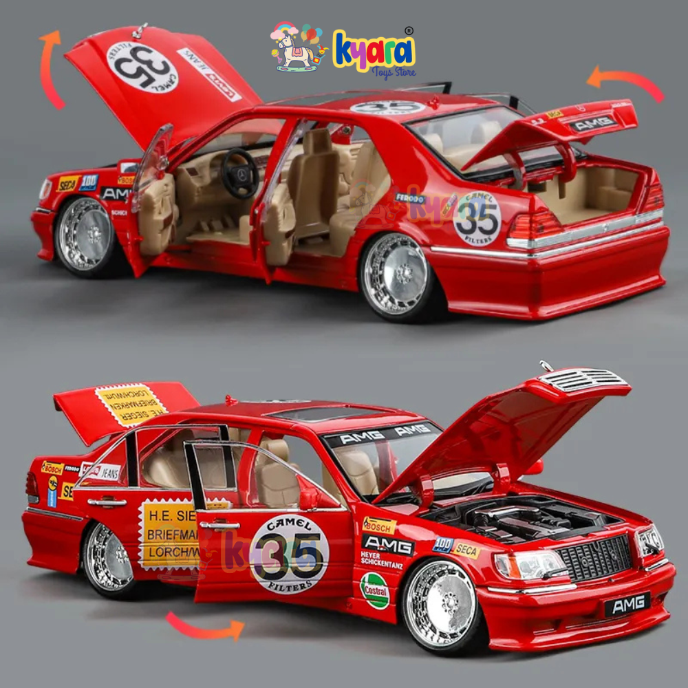 Mercedes Benz W140 300sel Scale Model Diecast Metalcar - All Size