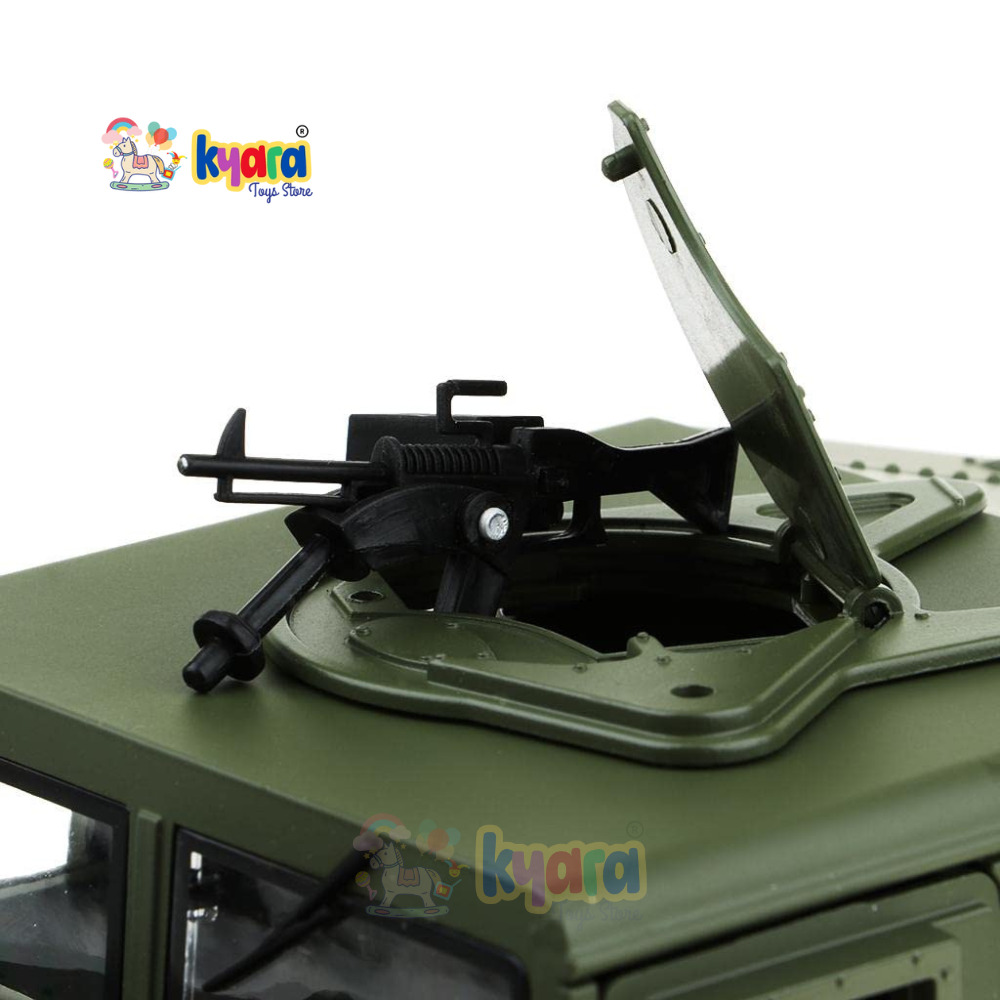 Military Battlefield Hummer Vehicles Scale Model Diecast Metalcar