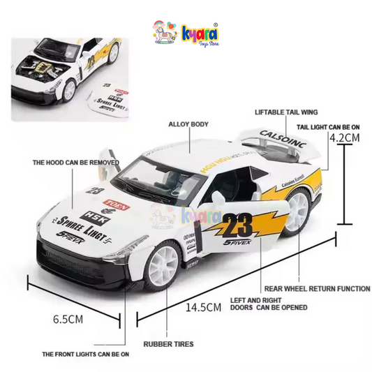 Nissan GTR50 Scale Model Diecast Metalcar