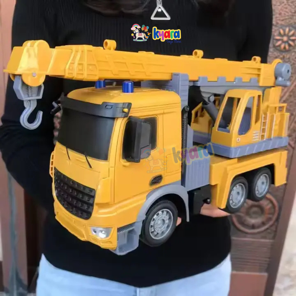 1:24 Scale Construction Truck 2.4GHz 6 Channels RC Crane Remote Control Engineering Vehicle Toys for Kids