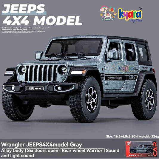 Jeep Wrangler Thar 1:24 Diecast Scale Model Car