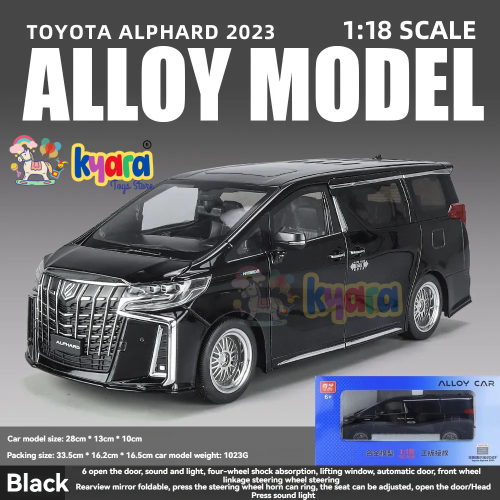 Toyota Alphard Scale Model Diecast Metalcar